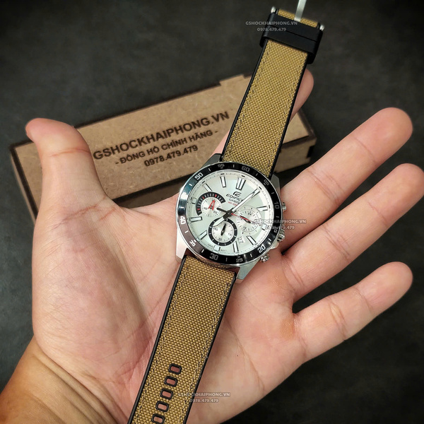 Dây vải Nilon chống nước - Size 20/22/24mm - Màu Tan