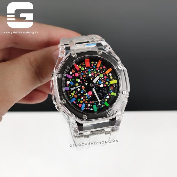 G-SHOCK GA-2100AP - Rainbow Hyper Color 