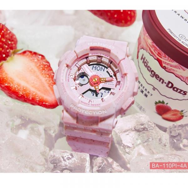 Đồng hồ Nữ Chính hãng BABY G BA-110PI-4A