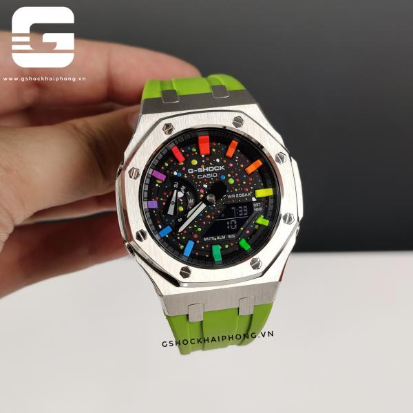 G-SHOCK GA-2100AP - Hyper Color Kermit 03