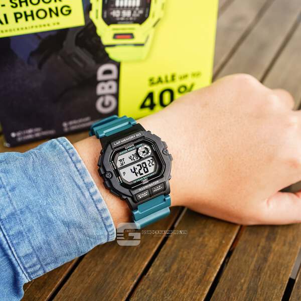 CASIO WS-1400H-3A - QUÀ TẶNG TRỊ GIÁ 300K