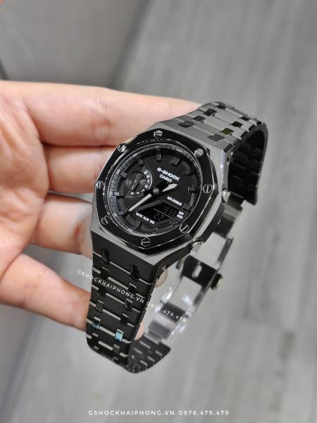 G-SHOCK GA-2100AP - FULL METAL GUN METAL DIAL