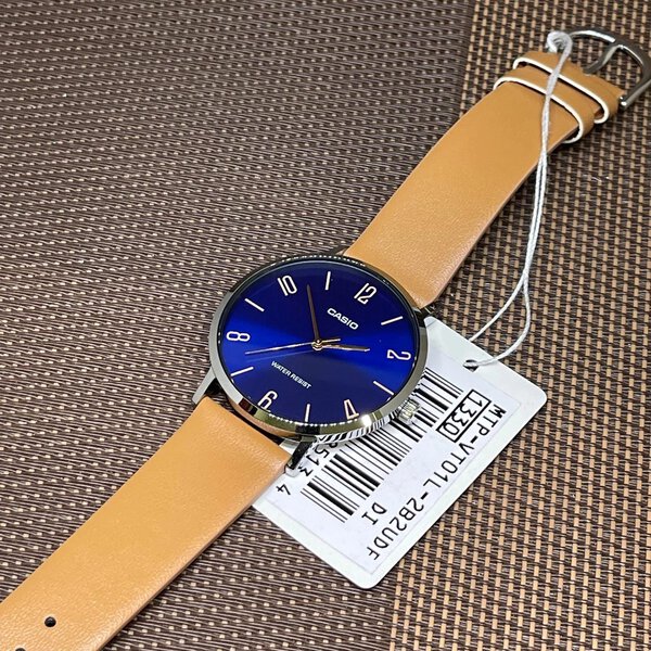 CASIO MTP-VT01L-2B2 - QUÀ TẶNG TRỊ GIÁ 300K