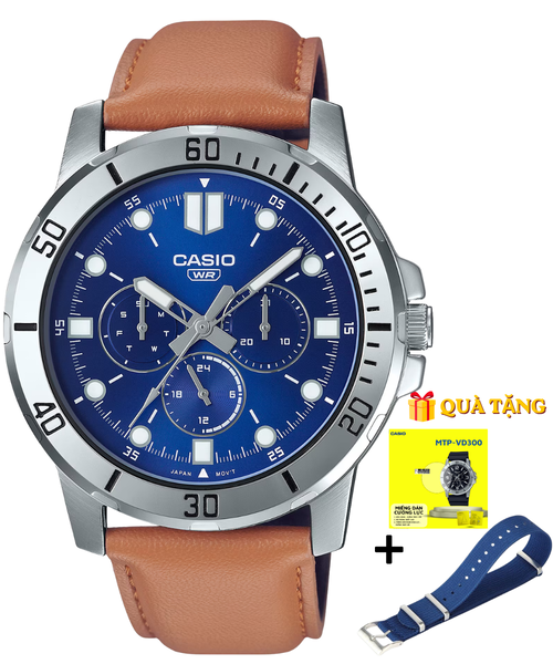 CASIO MTP-VD300L-2E - QUÀ TẶNG TRỊ GIÁ 600K