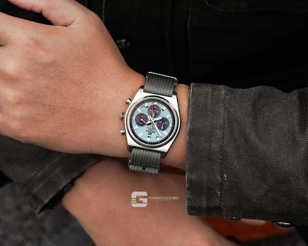 CASIO EDIFICE EFB-730D-2B ( Lên dây vải NaTo )