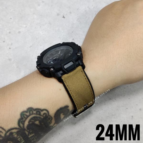 Dây vải nilon chống nước GA-2000 / GA-2200 ( 24mm ) ( Màu Tan quân đội )