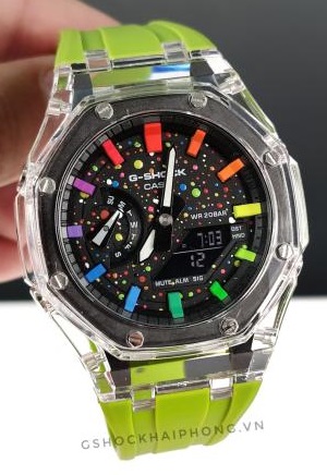 G-SHOCK GA-2100AP - Rainbow Hyper Color 