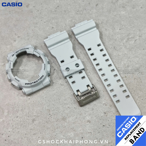 Bộ vỏ GA-100/110/120/140 - Trắng ( ánh xanh ) 