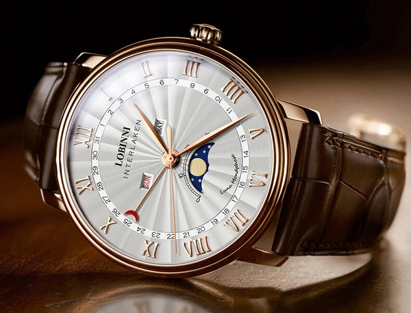 Đồng hồ nam chính hãng LOBINNI Moon Phase L3603-1 