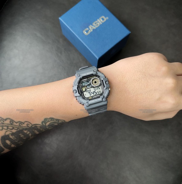Đồng hồ Nam Chính hãng CASIO WS-1700H-2A - Pin 10 năm