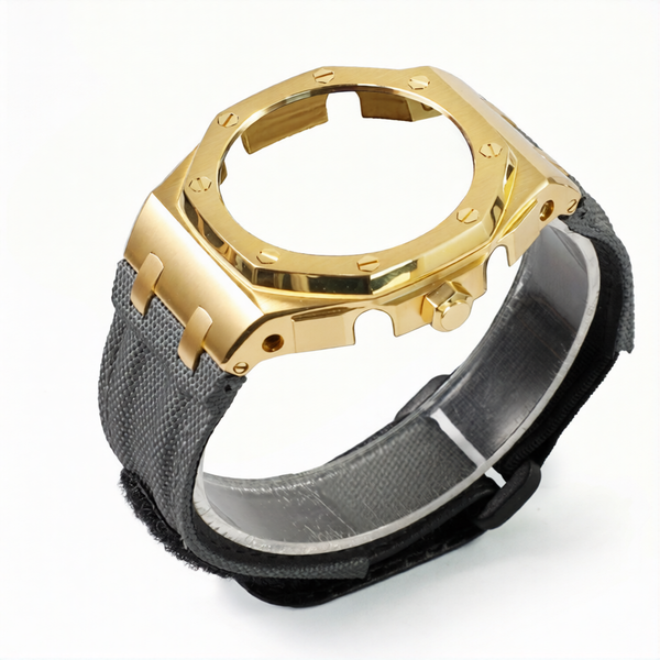 Bộ Vỏ GA-2100AP gen 4 ( có núm) Gold - Dây Velcro
