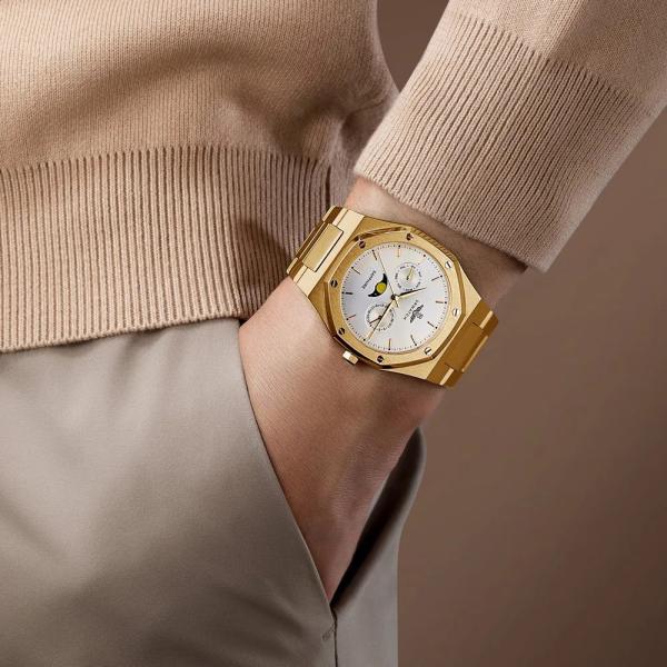 Đồng Hồ Nam Chính Hãng SRWATCH Moon Phase SG60061.1402