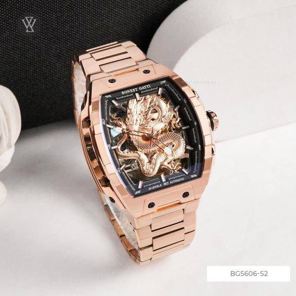 Đồng Hồ Nam Bonest Gatti BG5606-S2 Automatic - Saphire