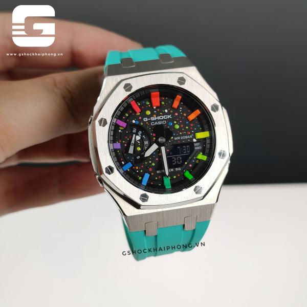 G-SHOCK GA-2100AP - Hyper Color Tiffany 