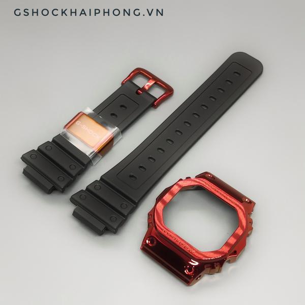 Bộ dây vỏ mặt thép đỏ DW-5600