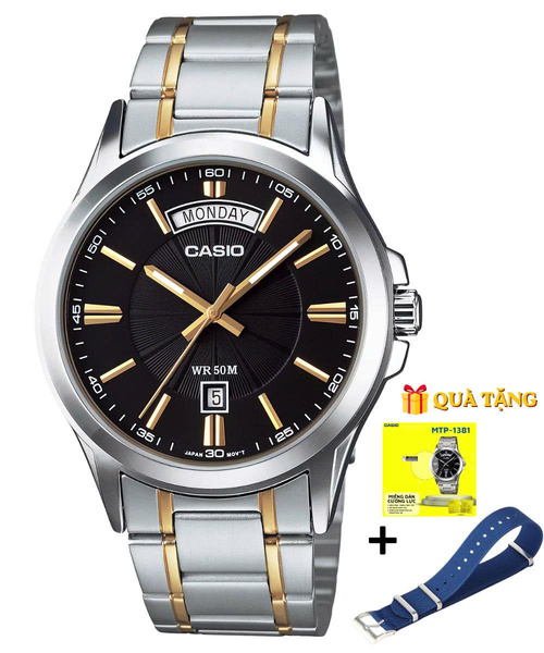 CASIO MTP-1381G-1A - QUÀ TẶNG TRỊ GIÁ 600K 