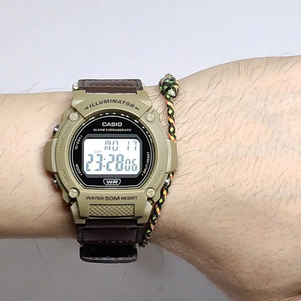 Đồng Hồ Nam Chính Hãng CASIO W-219HB-5AV