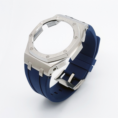 Vỏ bạc - dây cao su Flo xanh Navy ( Thế hệ 5 cao cấp ) 