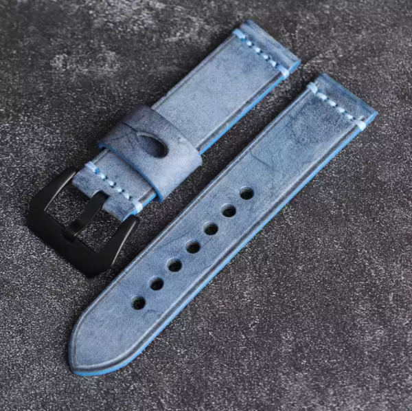 Dây da bò sáp bề mặt - size 20mm/ 22mm/ 24mm