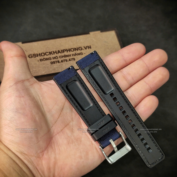 Dây vải Nilon chống nước - Size 20/22/24mm - Màu Xanh Navy