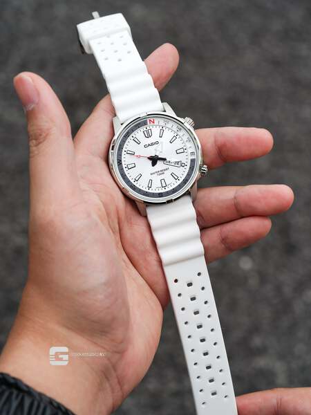 CASIO MTD-130D-7A ( Lên dây cao su Flo )