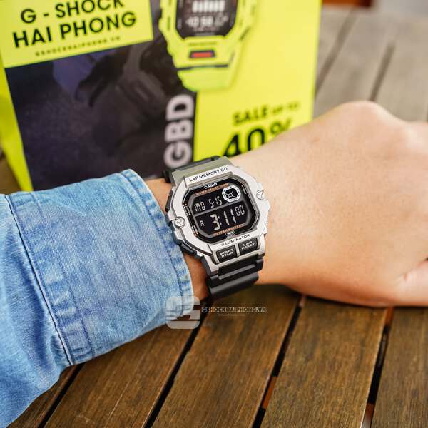 CASIO WS-1400H-1B - QUÀ TẶNG TRỊ GIÁ 300K