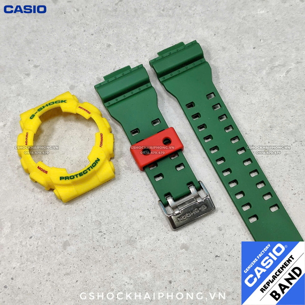 Bộ vỏ GA-100/110/120/140 - Mặt vàng dây xanh 