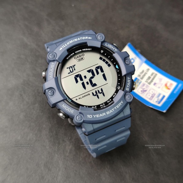 Đồng hồ Nam Chính hãng CASIO AE-1500WH-2A-Pin 10 năm