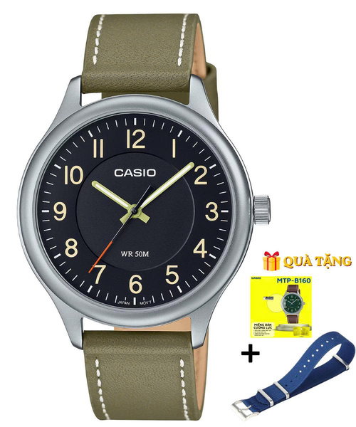 CASIO MTP-B160L-1B2 - QUÀ TẶNG TRỊ GIÁ 600K