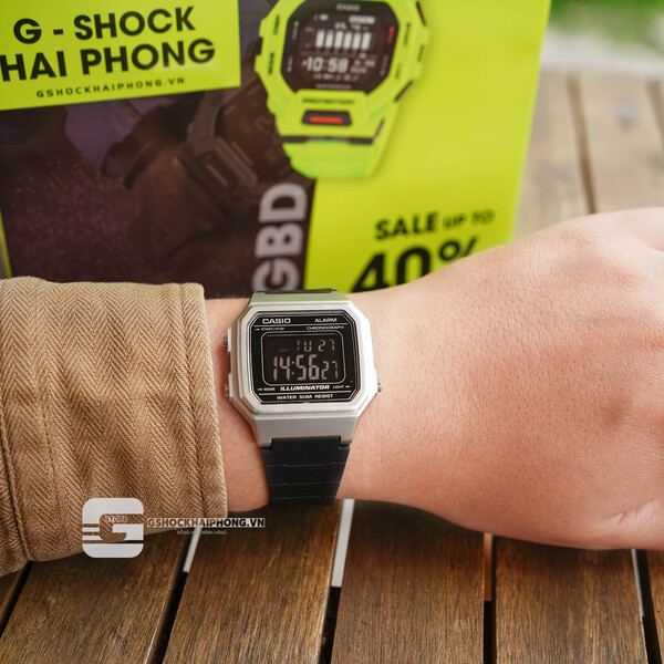  CASIO W-217HM-7A -  QUÀ TẶNG TRỊ GIÁ 200K