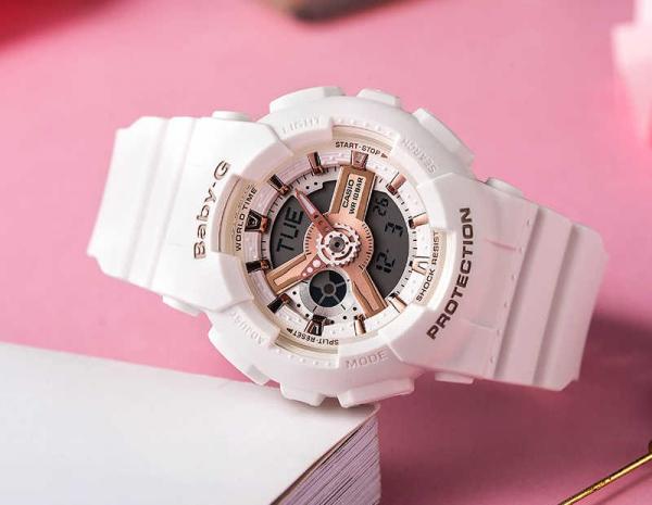 Đồng hồ Nữ Chính hãng BABY G BA-110RG-7A