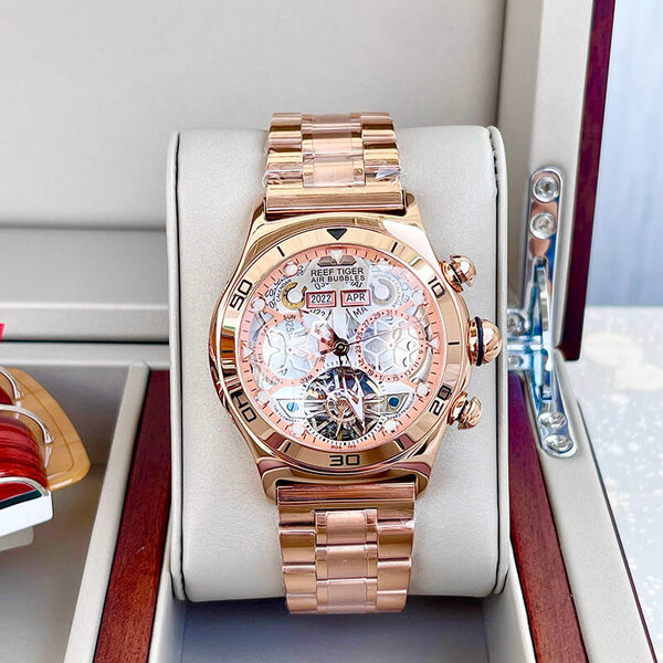 Đồng hồ nam Reef Tiger Air Bubbles RGA703-12