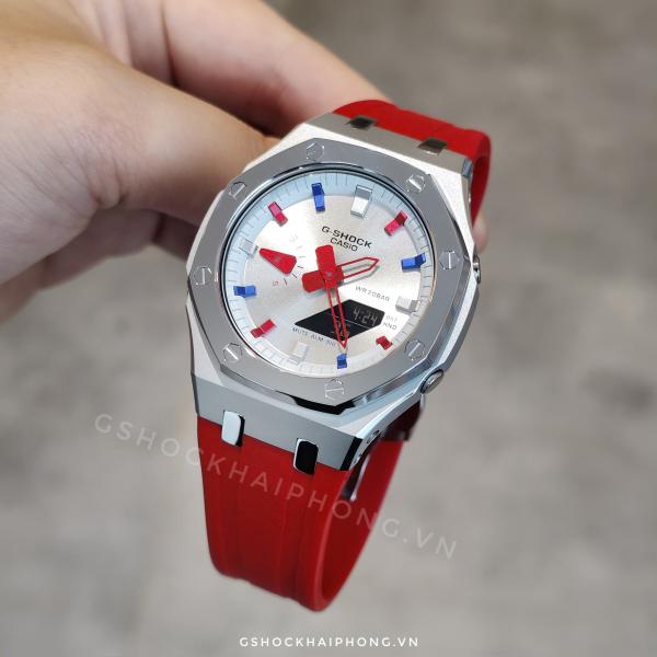 G-SHOCK GA-2100AP - Layers White Pepsi