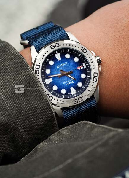 CASIO MTD-140-2A ( Lên dây vải NaTo )