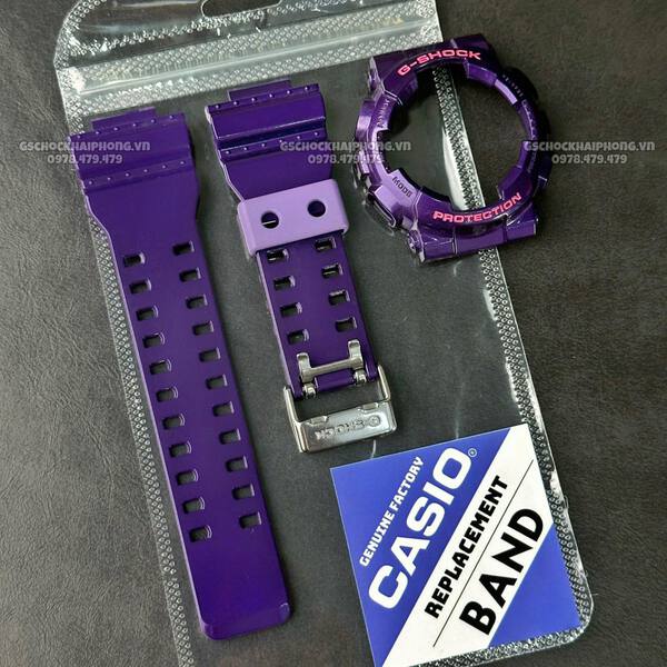 Bộ vỏ GA-100/110/120/140 - Tím Bóng 