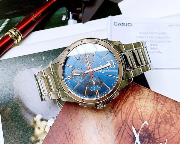 CASIO MTP-1374D-2A2  - QUÀ TẶNG TRỊ GIÁ 600K