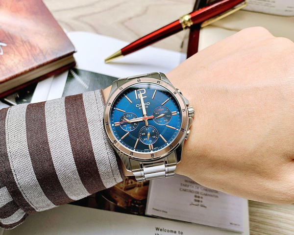 CASIO MTP-1374D-2A2  - QUÀ TẶNG TRỊ GIÁ 600K