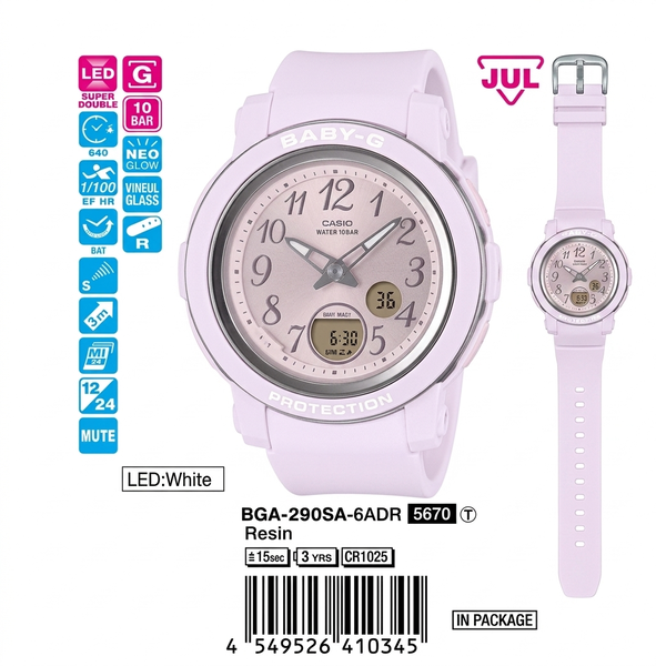 CASIO BABY-G BGA-290SA-6A