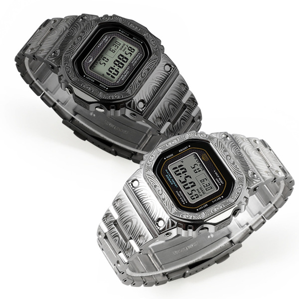 Set dây vỏ hoa văn 01- DW-5600/GW-B5600