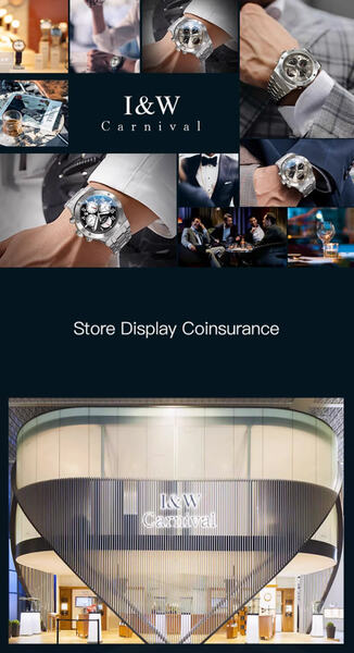 Đồng Hồ Nam I&W Carnival IW655G-5