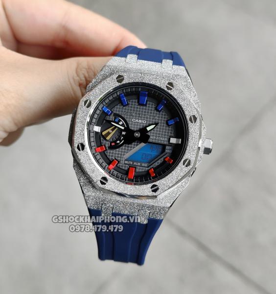 G-SHOCK GA-2100AP - SLIVER STARDUST X FUTUR PEPSI