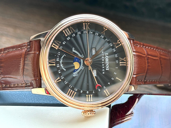 Đồng hồ nam chính hãng LOBINNI Moon Phase L3603-4