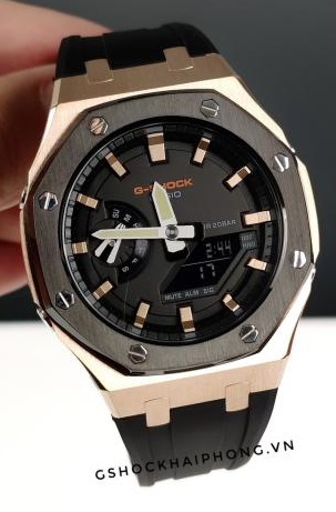 G-SHOCK GA-2100AP - Rose Gold Metalic Design