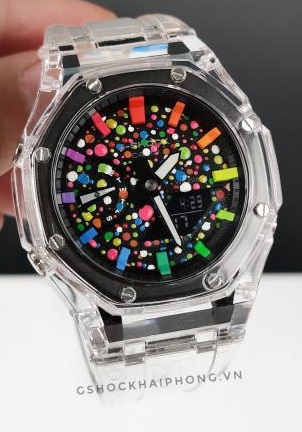 G-SHOCK GA-2100AP - Rainbow Hyper Color 