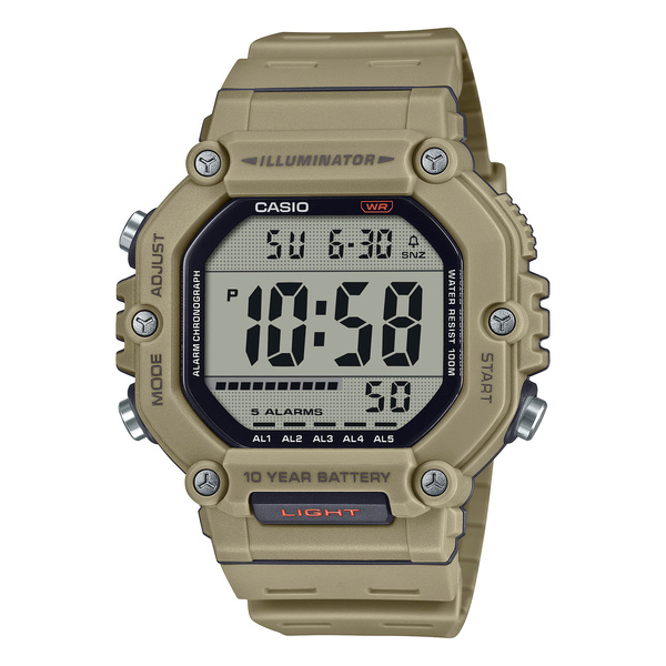 Đồng Hồ Nam Chính hãng Casio AE-1600H-1A - Pin 10 năm