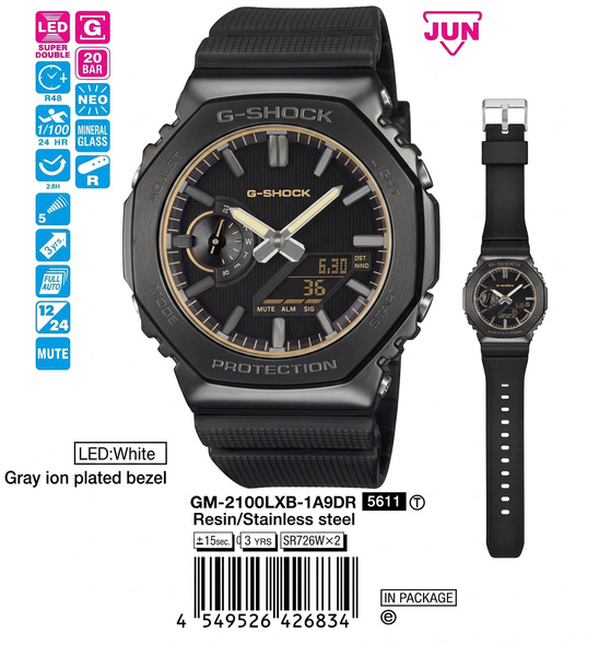 CASIO G-SHOCK GM-2100LXB-1A9