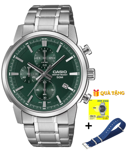 CASIO MTP-E510D-3A - QUÀ TẶNG TRỊ GIÁ 600K
