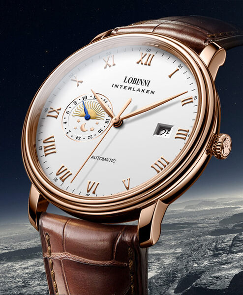 Đồng hồ nam chính hãng LOBINNI L12032-1