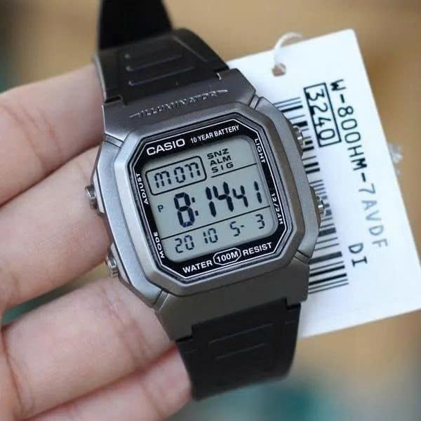 CASIO W-800HM-7A - QUÀ TẶNG TRỊ GIÁ 200K