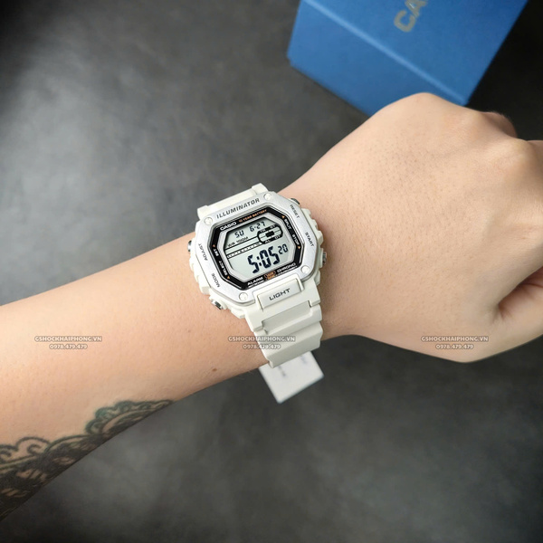 Đồng hồ Nam Chính hãng CASIO MWD-110H-8AV - Pin 10 năm
